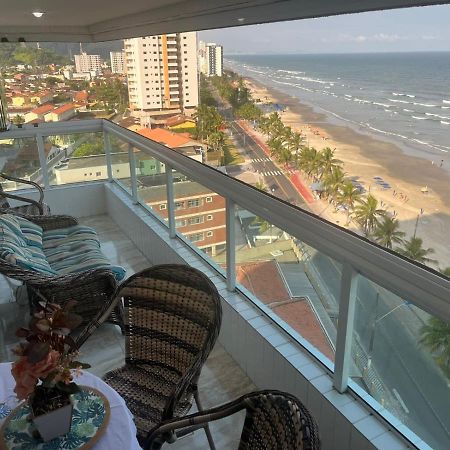 Mongagua Com Vista Para O Mar Pe Na Areia Dış mekan fotoğraf