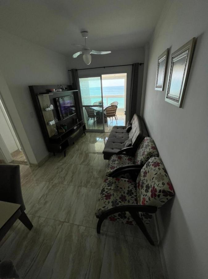 Mongagua Com Vista Para O Mar Pe Na Areia Dış mekan fotoğraf